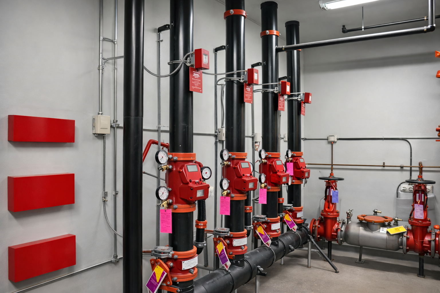 Wet and Dry Riser System Installation in Pune Maharashtra